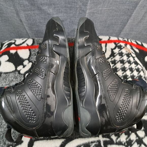 %Size 13 Nike Air Jordan 9 Retro Bred Men 302370-014 Black Red AJ15 main image 7